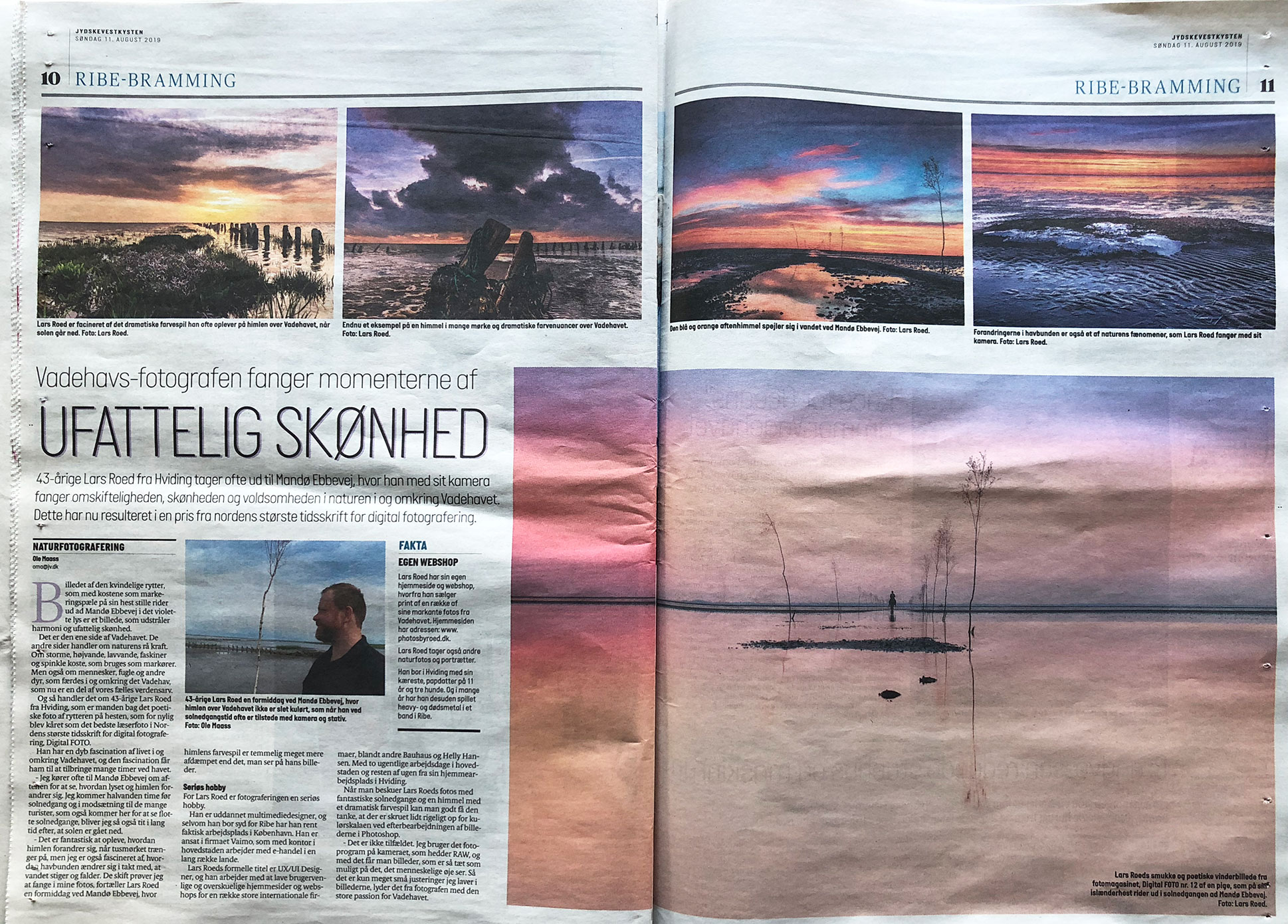 Artikel i JydskeVestkysten