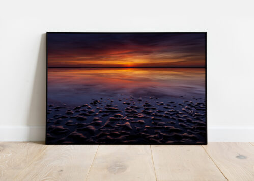 Solnedgang ved Blåvand